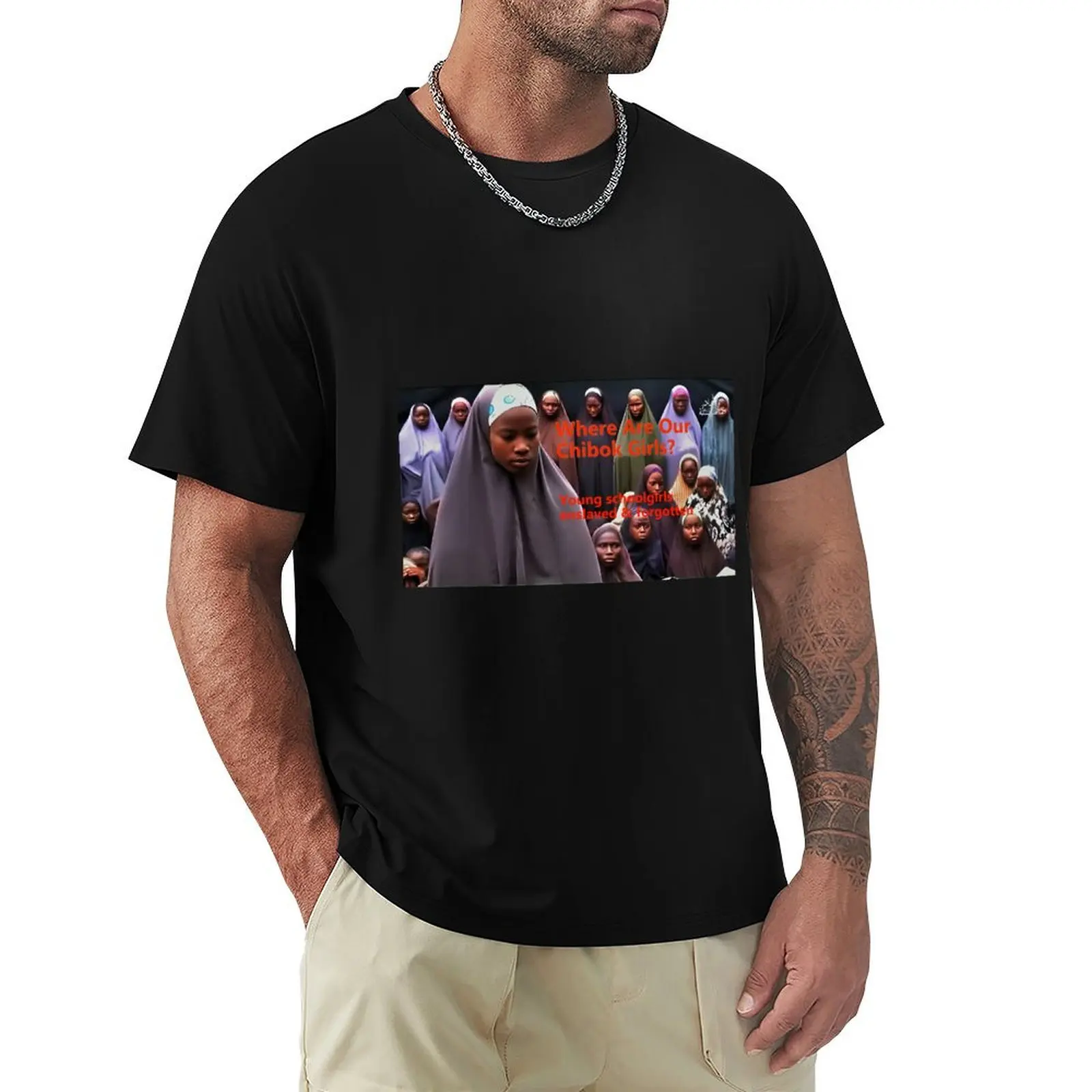 Bring Back Our Chibok Girls T-Shirt cotton t shirt pack T-Shirt