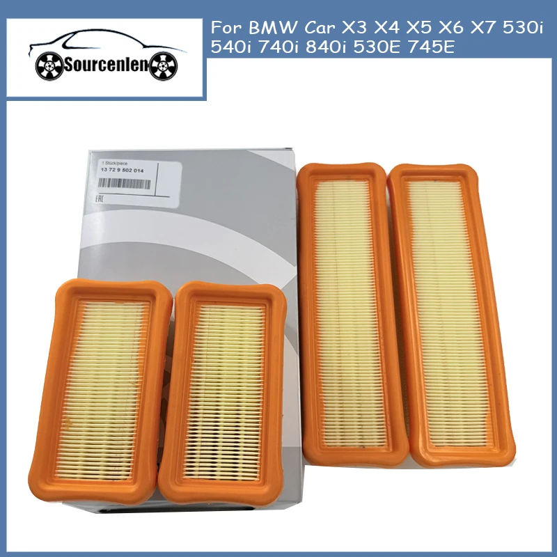 

13729502014 Brand New Air Filter For BMW Car X3 X4 X5 X6 X7 530i 540i 740i 840i 530E 745E