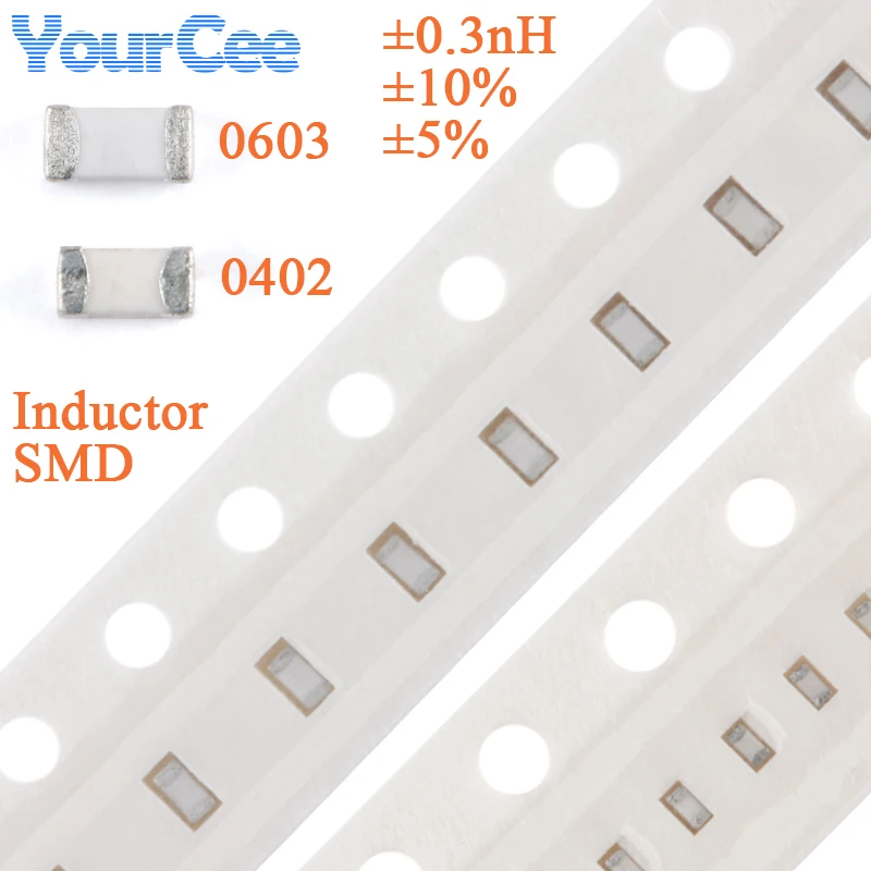 100pcs SMD Inductor Inductance 0402 0603 22nH 27 33 39 47 56 68 82 100 120 150 180 NH 1uH 1.5 2.2 4.7 100uH SMT Chip