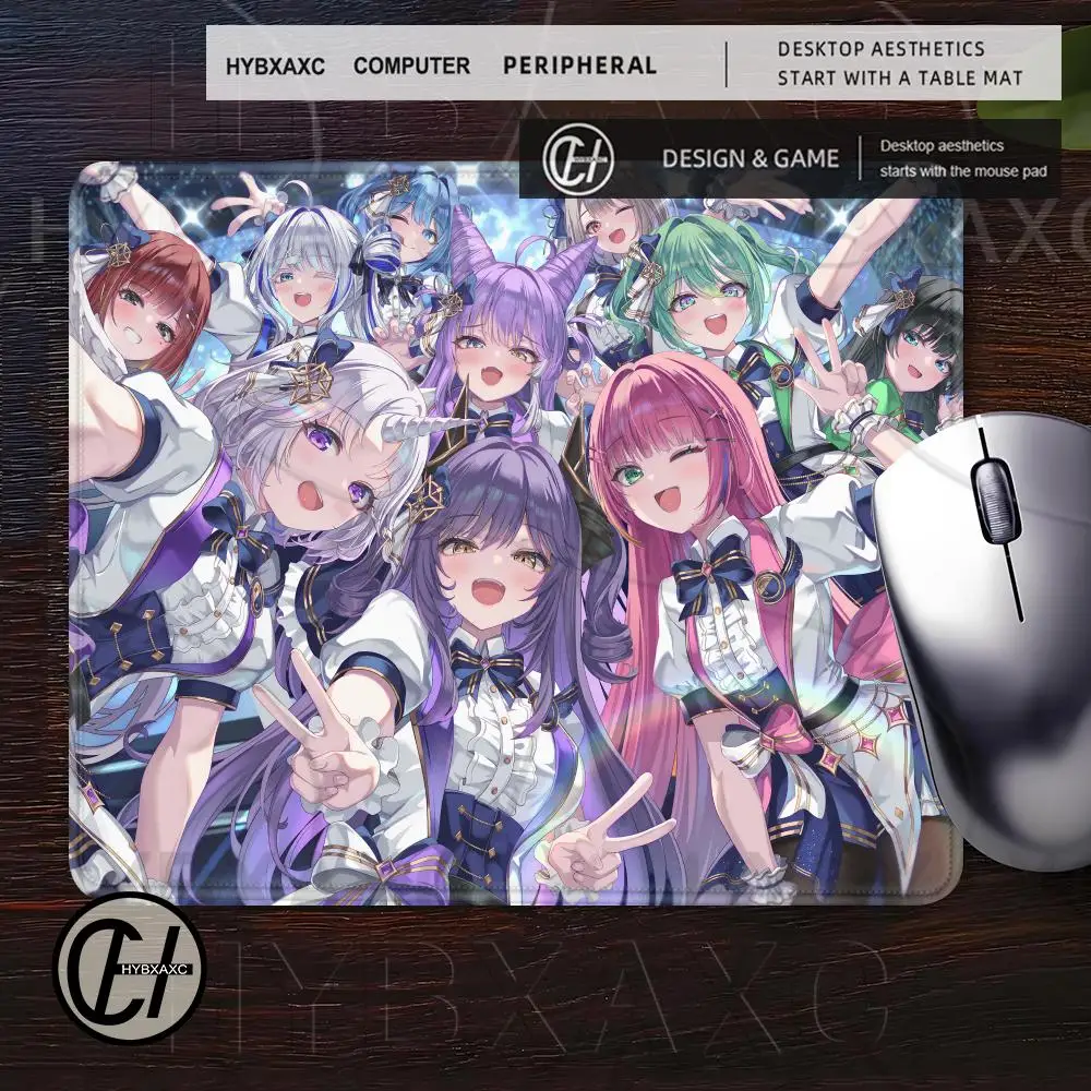 Anime Band Singer StelLive Mouse Pad Multiple sizes Large Square Computer Office Game Table Mats 45x40 Rubber Anti-slip Mousepad