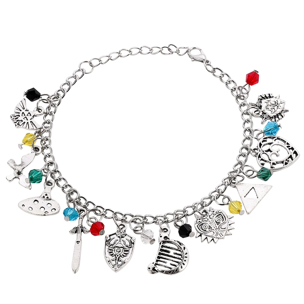 The Legend of Zeldas Bracelets for Men Women Vintage Triforce Triangle Amulet Bangle lay Party Gifts