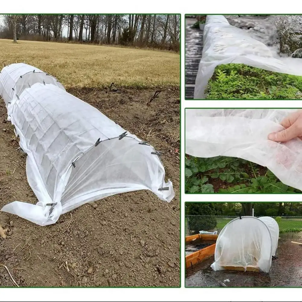 

Rapid Growth Promotion for Young Plants Breathable Windproof Plant Freeze Protection Covers Promote Rapid Growth from Weather