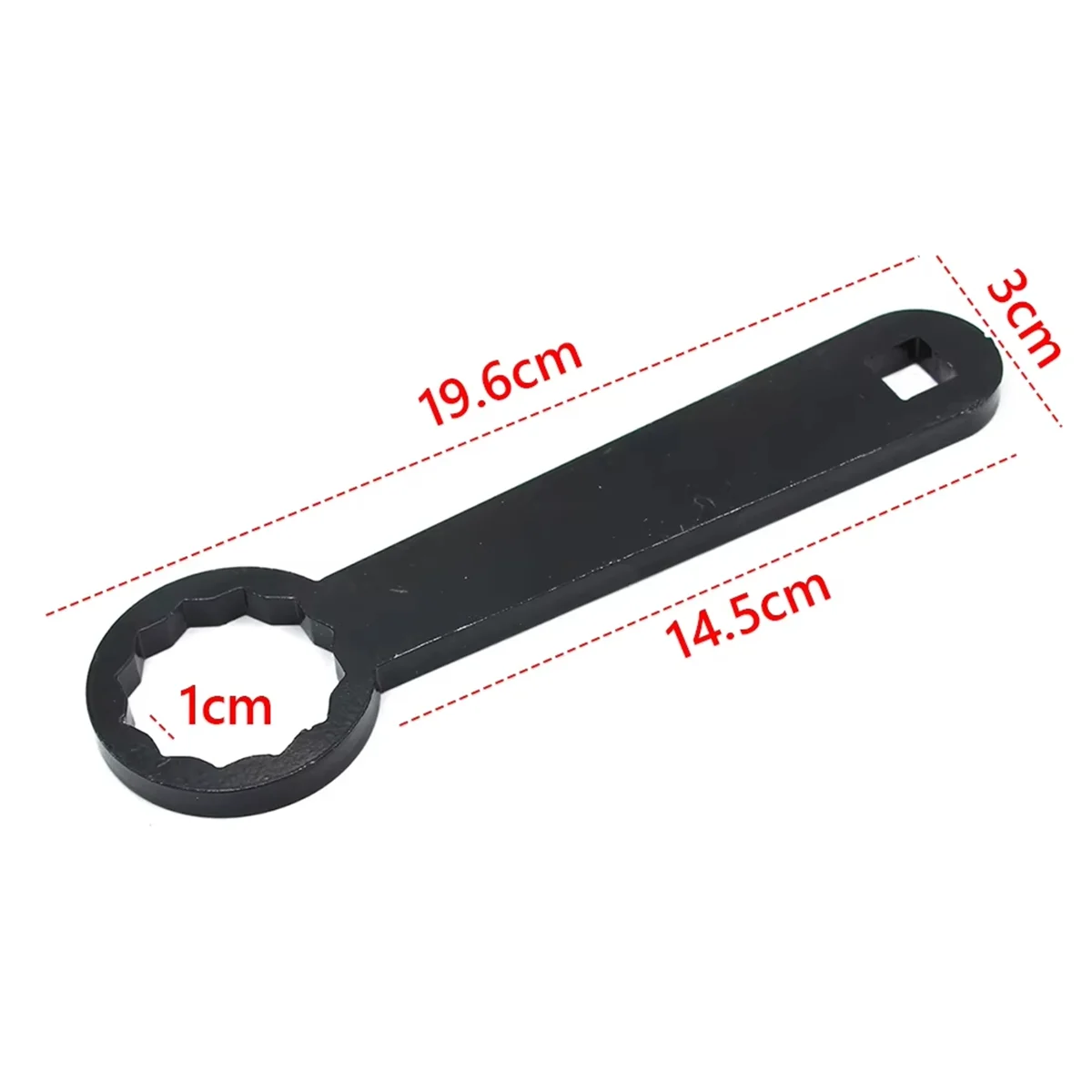 ABNJ 36mm Rear Axle Nut Torque Adapter Mufflers Removal Not Needed Adjust Belt Tension Rear Axle Nut Torque Adapter Steel
