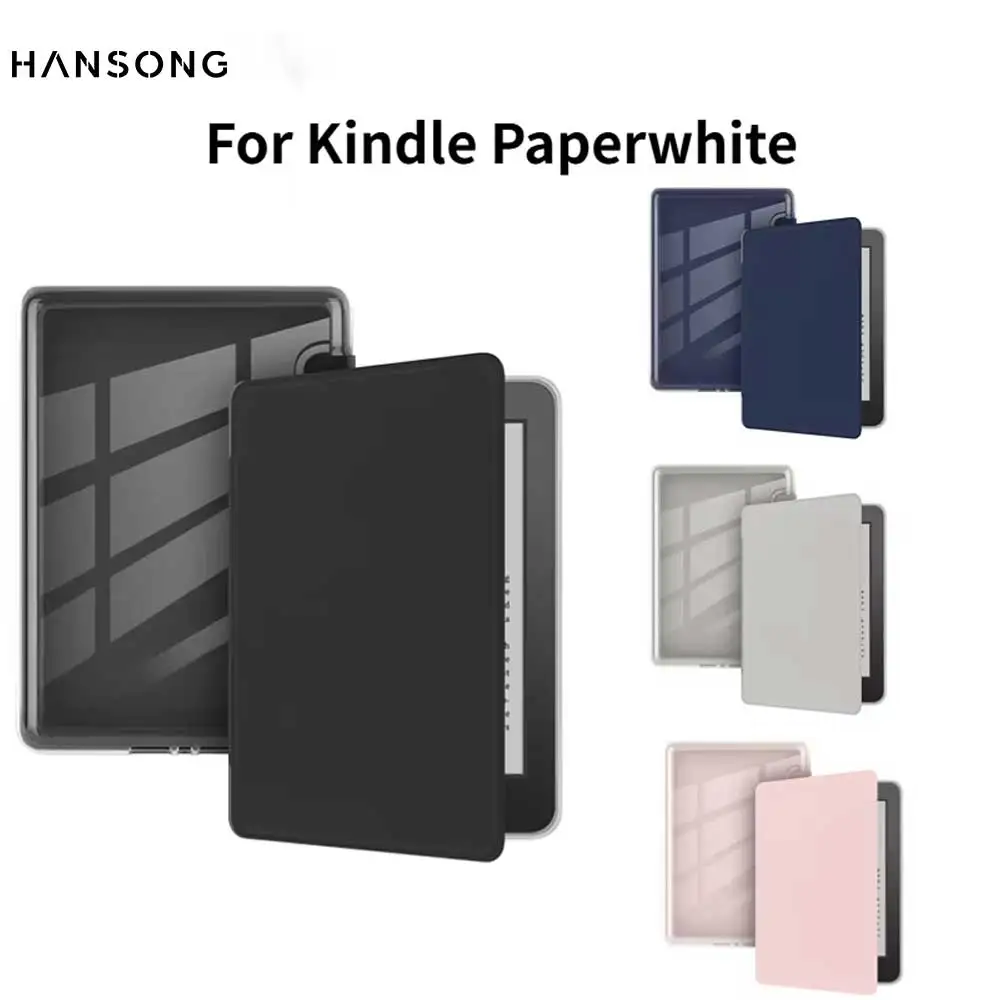 Acrylic Case for Kindle Paperwhite Colorsoft 2024 12th Gen 7in 2021 11th Gen K5 6.8in 2022 11th  K6 Accessories Cover Pouch