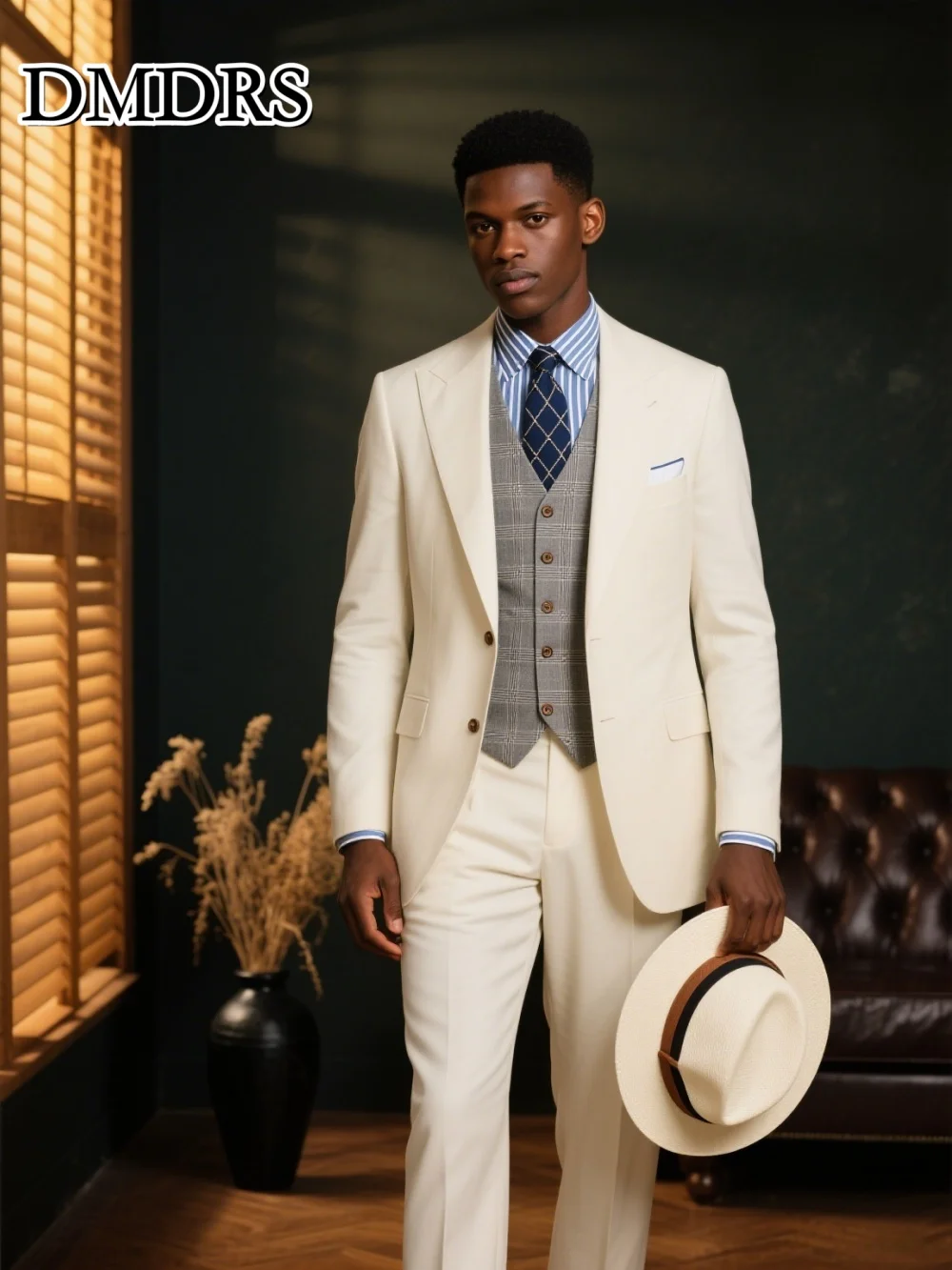 

Handsome Single-Breasted Men's Suit For Wedding & Business Classic Groom Suit Set Formal Men's Jacket Pants Customized