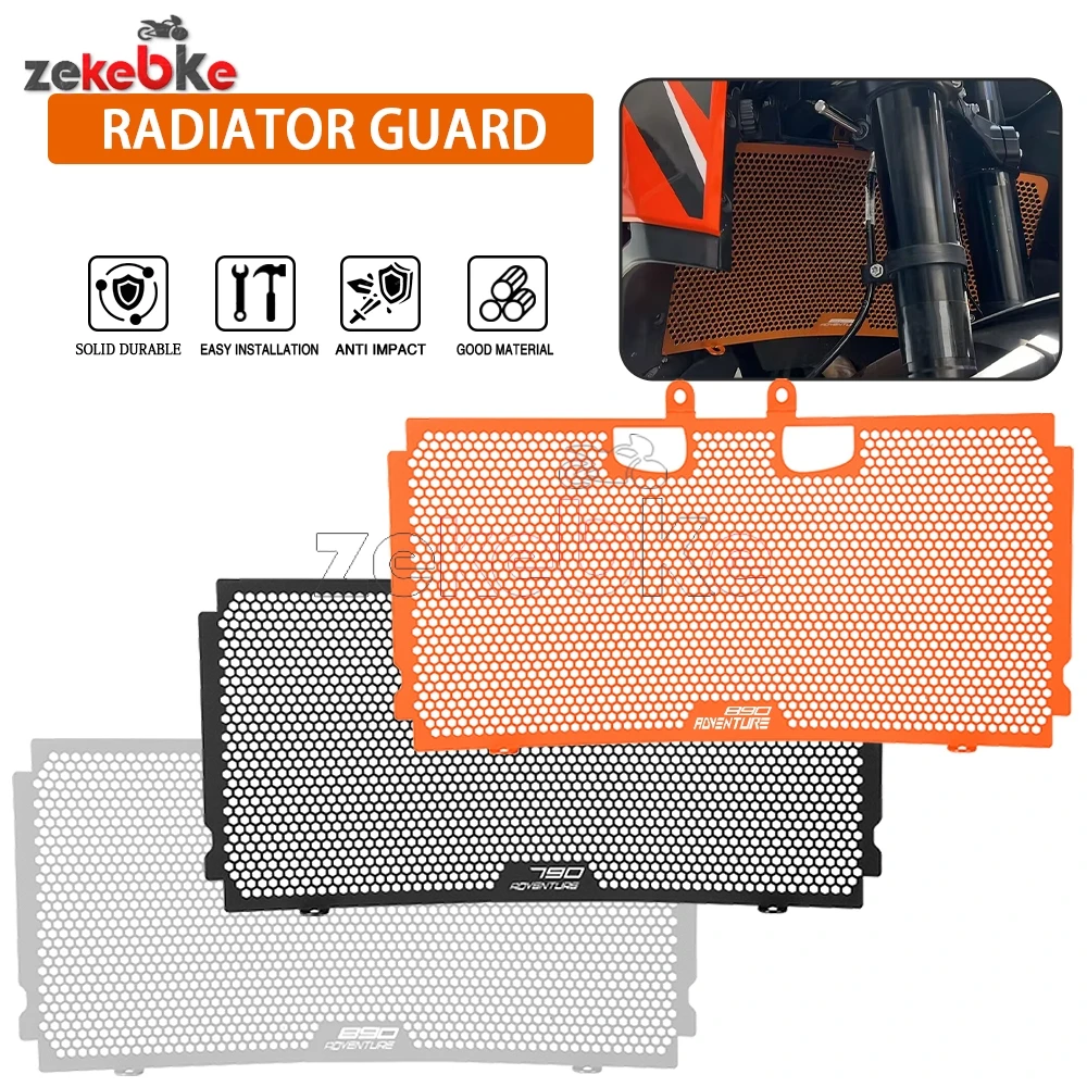 For K T M 790 890 ADV 790 890 ADVENTURE S R 2019-2024 2025 2026 Motorbike Radiator Grille Grill Guard Protector Cover Protection