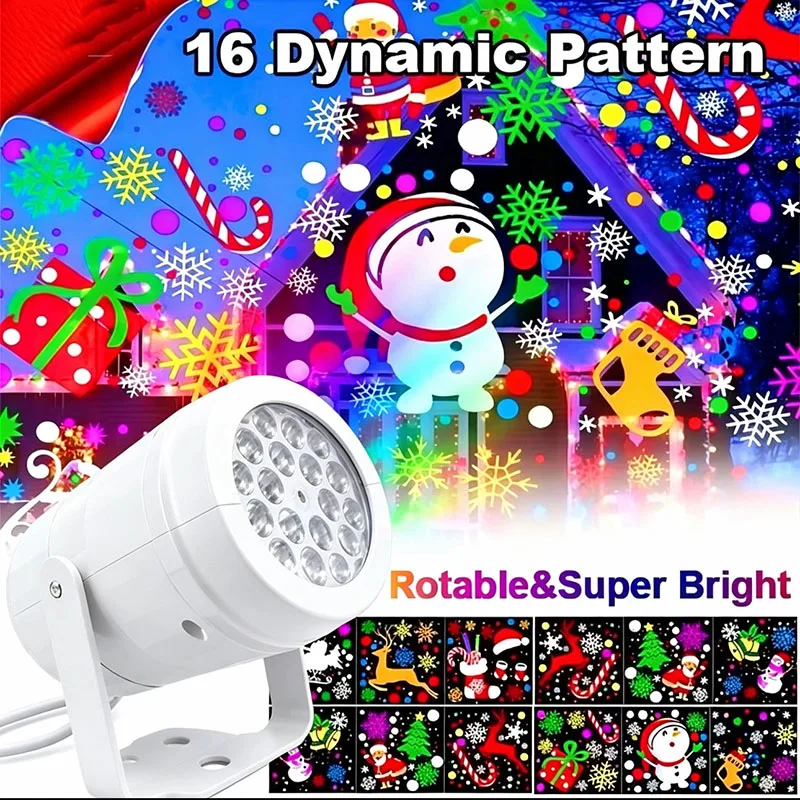Kids Christmas Toy Gift, USB Dreamy Undersea Ocean World Projector Night Light for Bedroom Atmosphere Decor