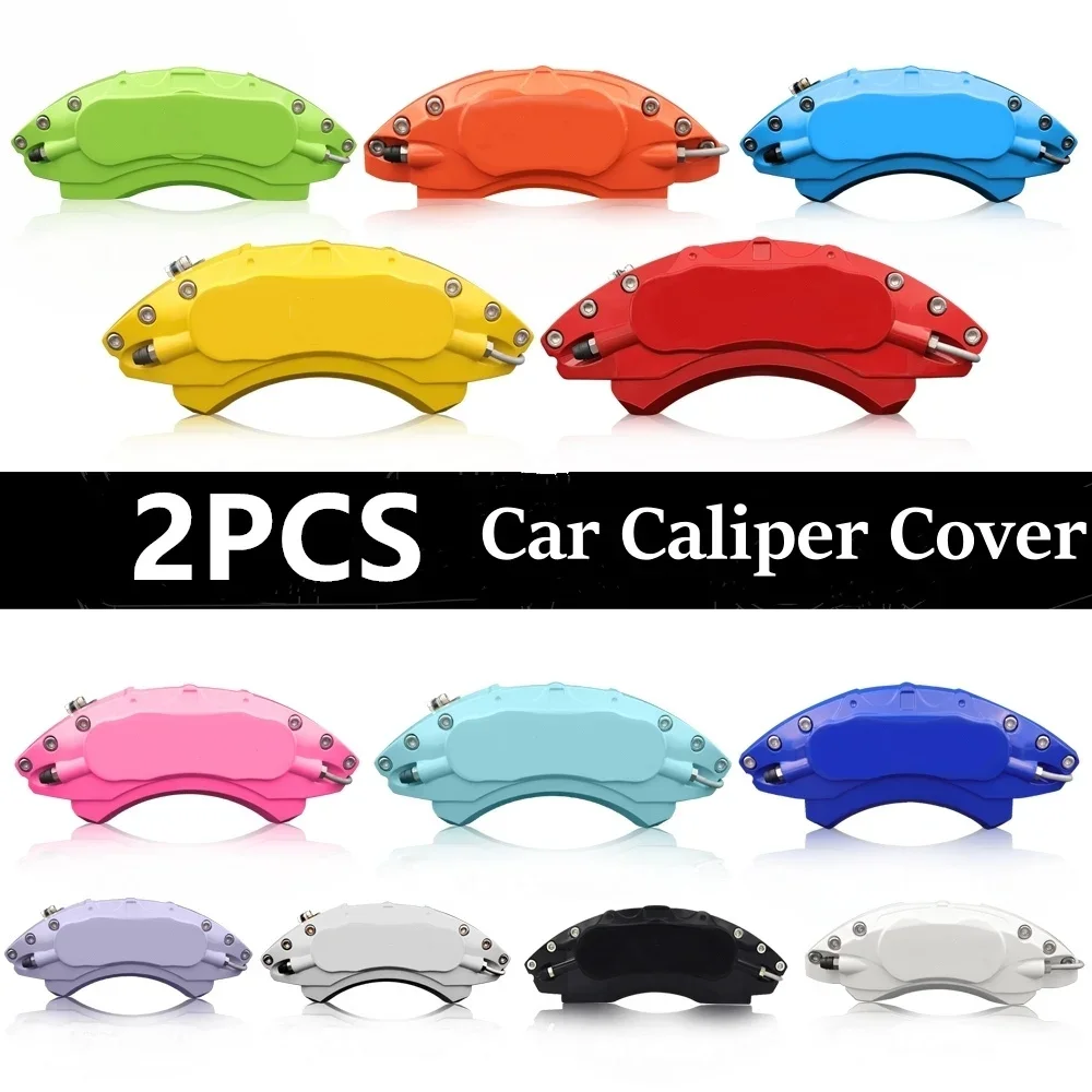 2PCS Car Brake Caliper Cover Aluminum kit