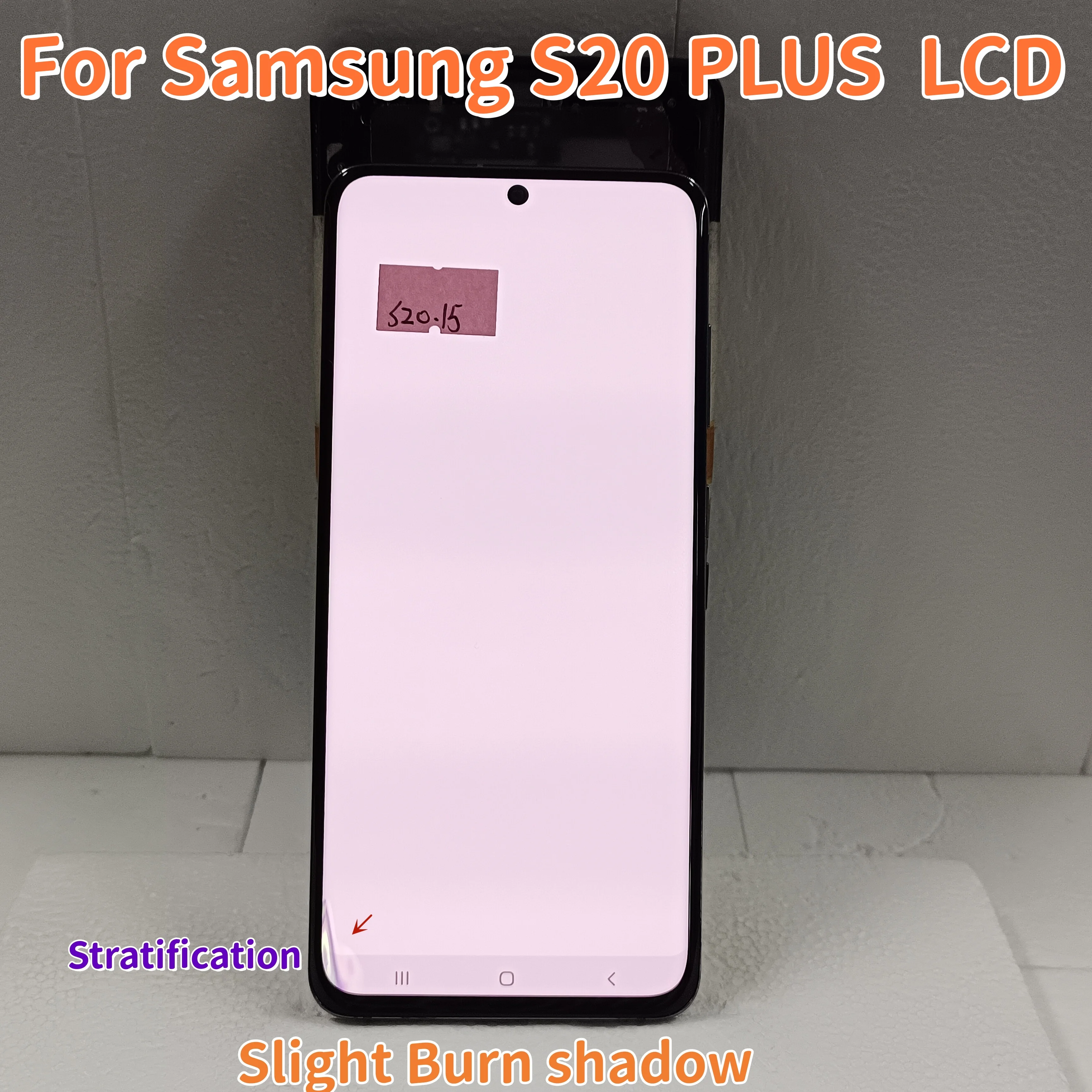 

Super Amoled LCD For Samsung Galaxy S20 LCD With Frame G980 G980U G980F/DS G981V Display Touch Screen Digitizer Assembly