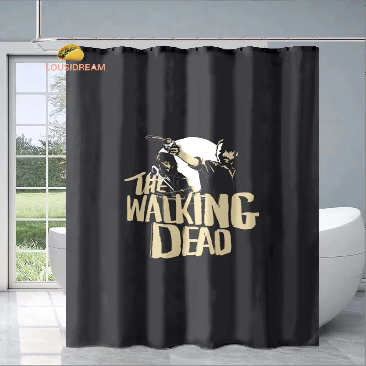 the-walking-dead-exquisite-shower-curtain-fashionable-decorative-gift-for-adult-children's-bathroom-waterproof-and-mildew-proof