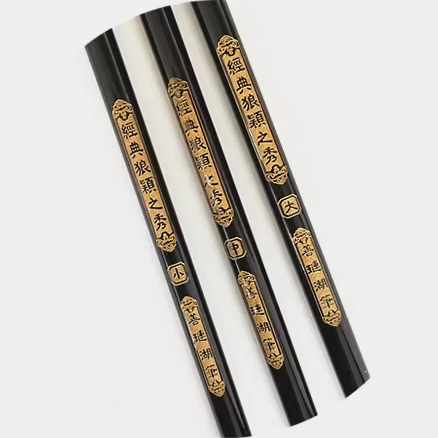 3 pcs/pack Chinese Calligraphy Brushes Pen long NIB medium regular script artist painting calligraphy brush