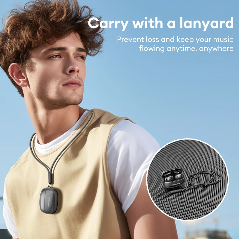 Choice Original HYUNDAI HY-Y10 TWS Wireless Bluetooth Earphones smi-in-ear Ergonomic 5.4 Stereo Music Calls For Sports