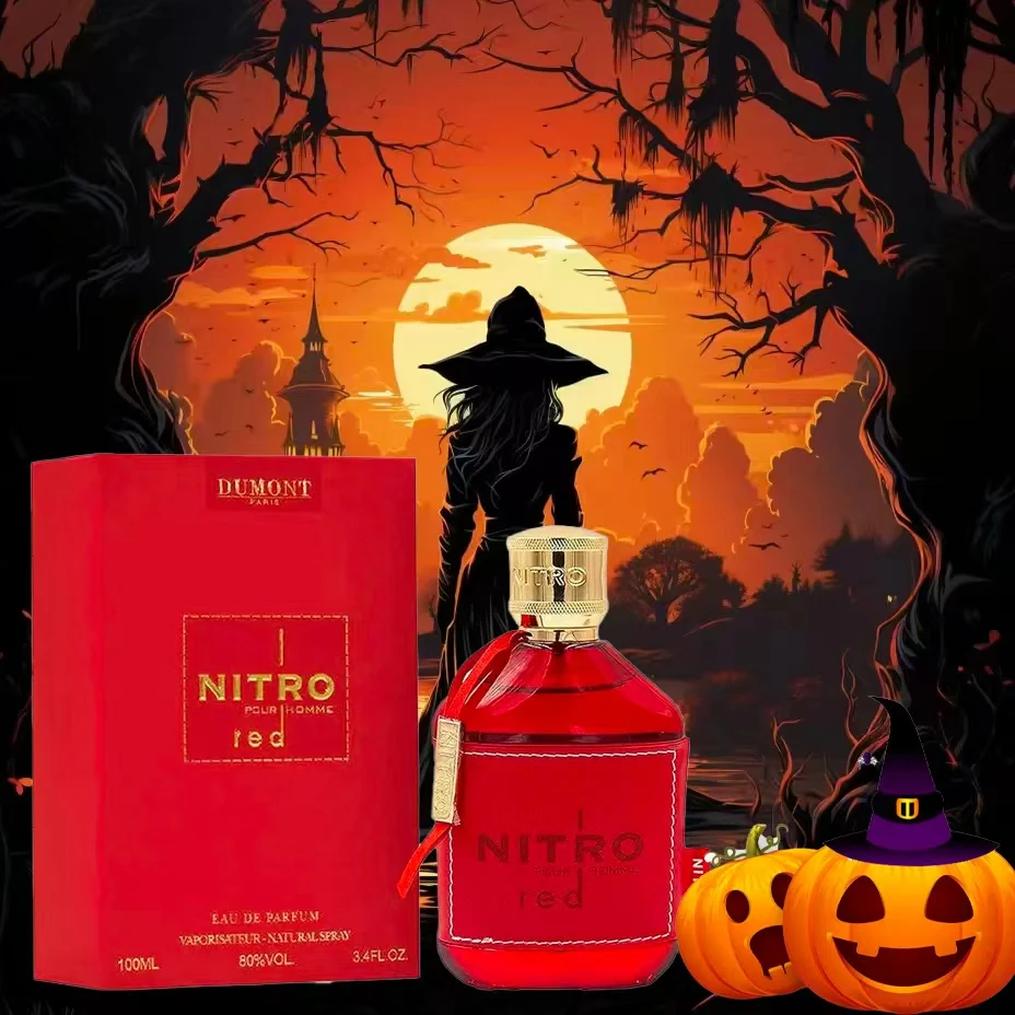 

NITRO RED, 3,4 унции, роскошные мужские духи, цветочный аромат и мужской аромат — стойкий одеколонный спрей и спрей для тела, Valenti