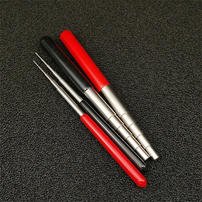 Solid 5-Segment Wire Winding Rod, Braided Cord Coils Winding Tool, Metal Wire Winding Rod for DIY Jewelry Handcrafts
