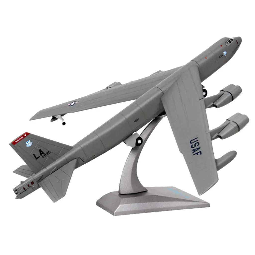 1/200 Alloy Airplanes American B-52 Strategic Aircraft Model Kids Gift