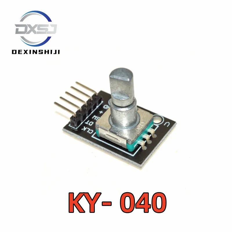 Brick Sensor Switch Development KY- 040 360 degrees Rotary Encoder Module