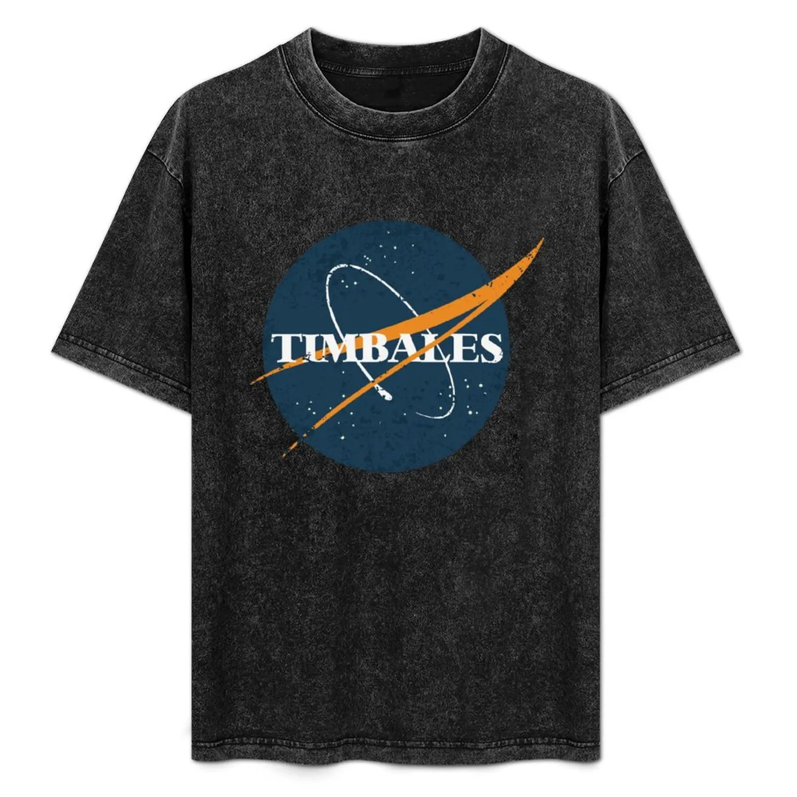 

Timbales Space Vintage T-Shirt Plus Size Quick Dry Sports Tee