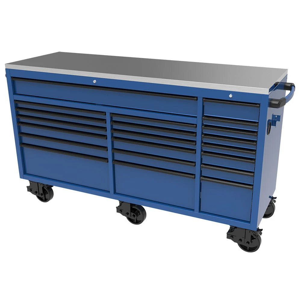 forHeavy-Duty Mobile Workstation Storage Lockers Chest-Style Tool Cabinet on Wheels Sale of Durable Workshop Tool Cases