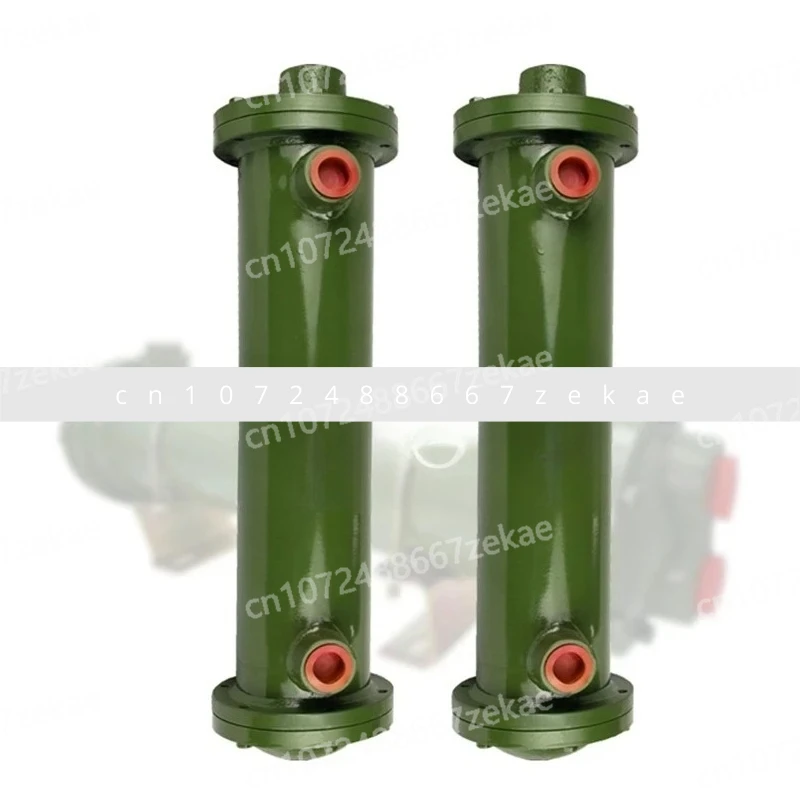 

OR-300 Tubular Water Cooler Hydraulic Oil Heat Exchanger With 32 Copper Tubes Inside
