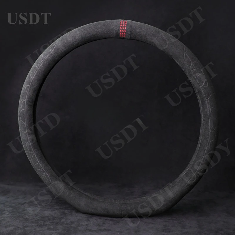 

Верхний замшевый чехол на руль с абажуром D O для всех автомобильных аксессуаров