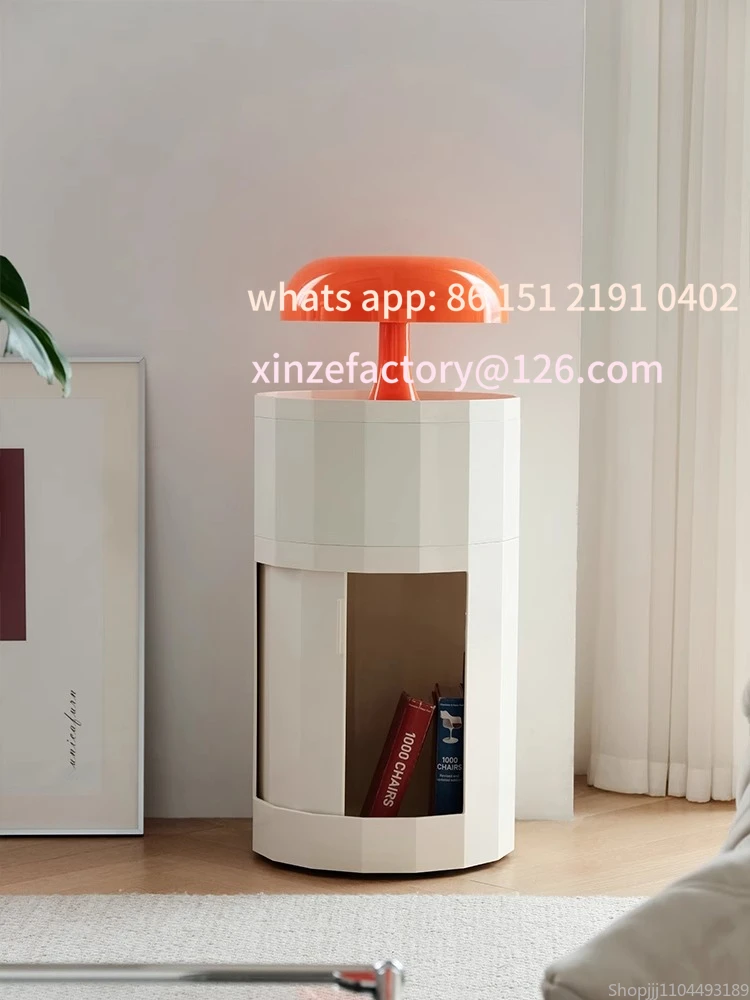 

Customizable Table Nightstand Multi-functional Side Cabinet Storage Cabinets Bedroom Furniture