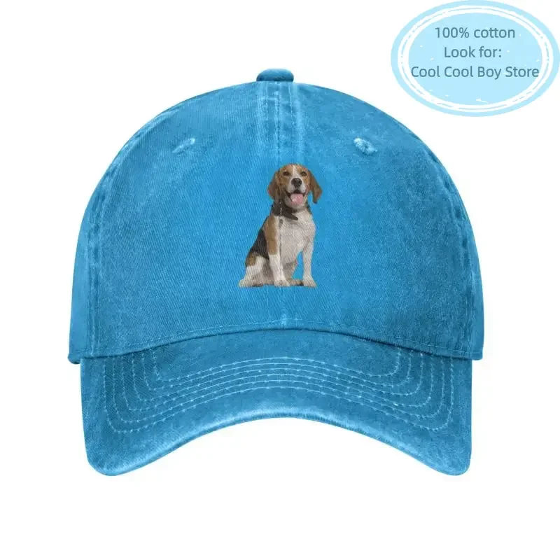 

Custom Cotton Beagle Dog Baseball Cap for Men Women Breathable Dad Hat Outdoor