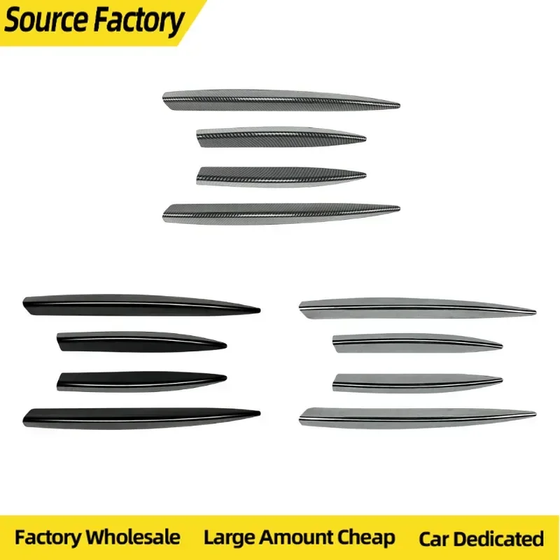 

Стайлинг молдинги 2025 для Mercedes Benz A-grade W177 Later A35 A200 2023 + AMG решетка отделка ветровой нож автомобильная наклейка модификация N