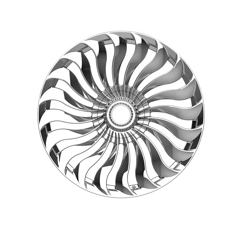4pcs Polished 22 Inch Monoblock Car Wheel Hub Custom Forged Aluminum Alloy Wheels Rim