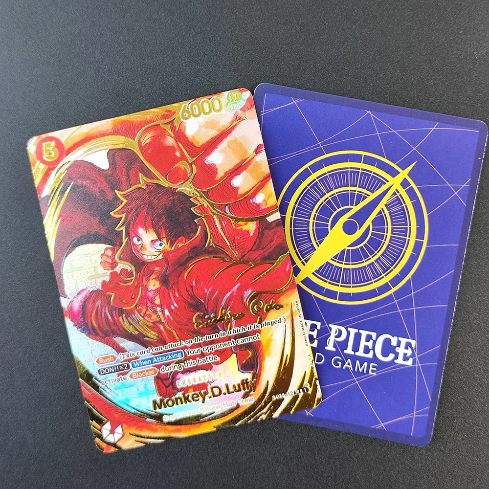    Proxy 2023 ONE PIECE OP05-AWAKENING DA NOVA ERA 1o ANIVERSÁRIO-SIGNATURE Coleção Inglês TCG Anime Cartão