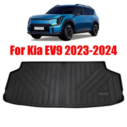 Per Kia EV9 2023 2024 materiale in gomma TPE pad di protezione del bagagliaio tappetino impermeabile per bagagliaio