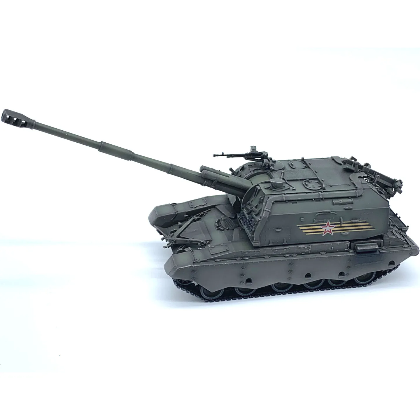 

ARTISAN 1:72 Scale Plastic 2S19 Self-propelled Howitzer Tank Model Militarized Combat Track Type Classics Adult Gifts Display