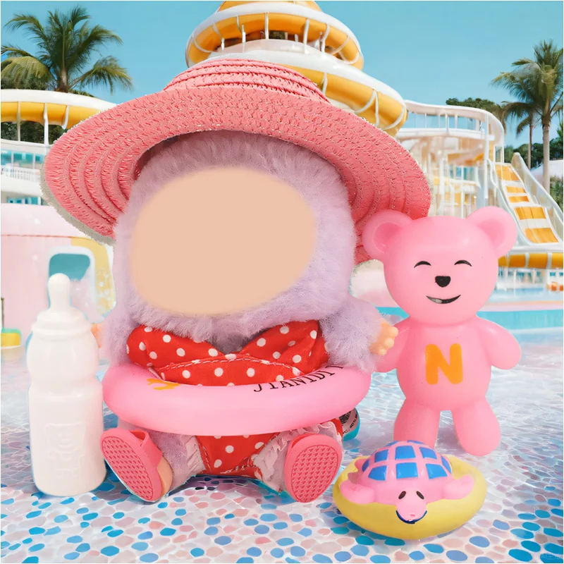 

Fashion 15-17cm Swimsuit set For Labubu Doll Sweatshirt Clothing Accessories,Girl's Toys Birthday Gift