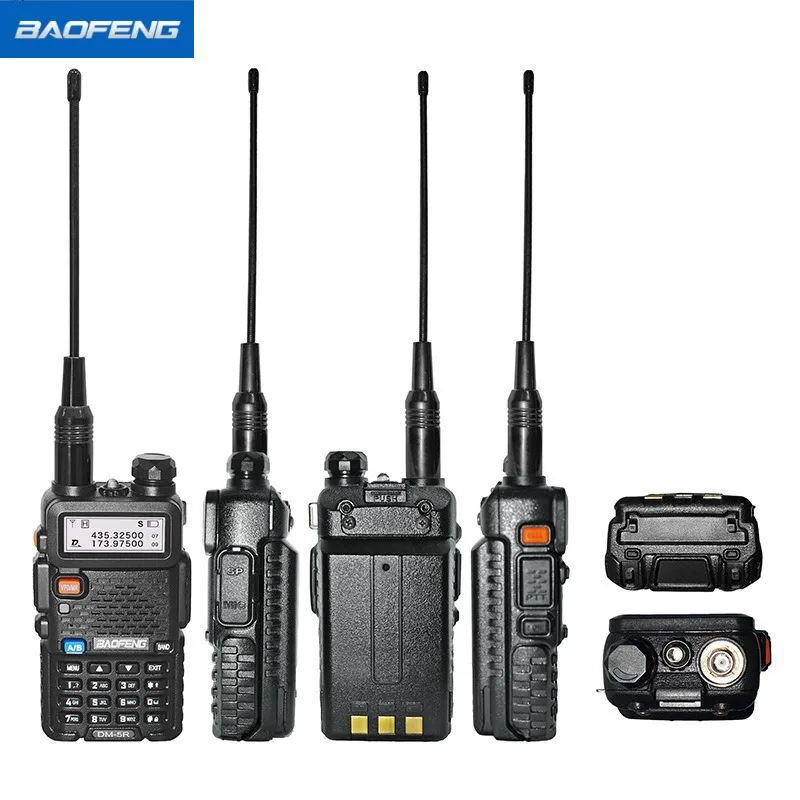 Baofeng DM-5R Walkie-talkie Digital DMR Civil Digital Analog Dual-hour Handheld Station High Power 1024 Channels Radio dmr radio