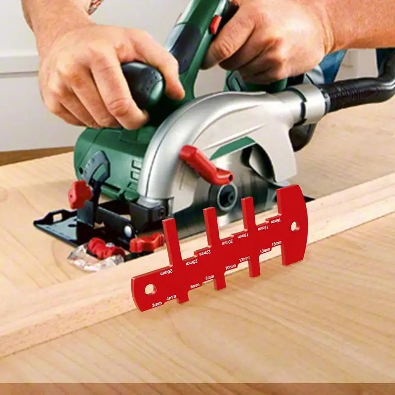 

Измеритель высоты пилы, настольная пила, точный измеритель высоты, компактная линейка для столяра, домашний измерительный инструмент для проектов