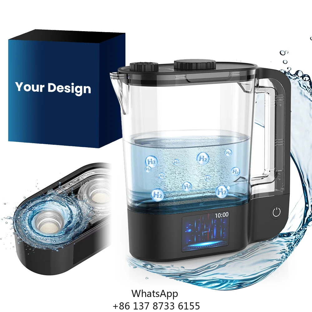 

Портативный генератор водородной воды 2 л с USB-зарядкой, электролизер для водородной воды, кувшин для водородной воды с электролизом на 10/20 минут