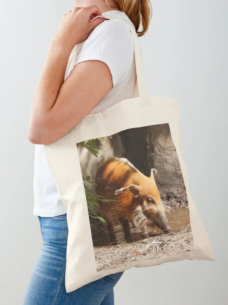 Red River Hog Tote Bag Shopper shopper bag women personalized canvas