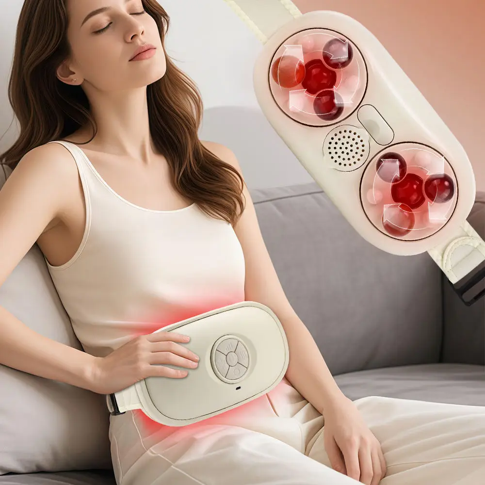 

New Design Electric Bian Stone Kneading Abdominal Massager Roller Belly Massage