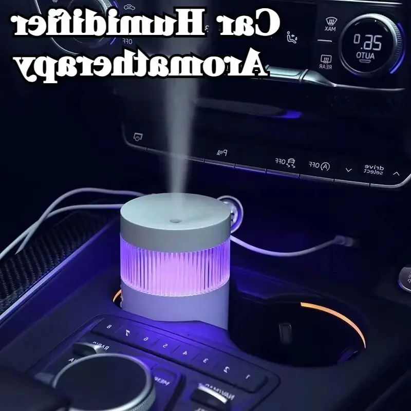 

300 мл мини-USB увлажнитель воздуха портативный настольный туманообразователь с бесшумным распылением светодиодные фонари для автомобиля и дома