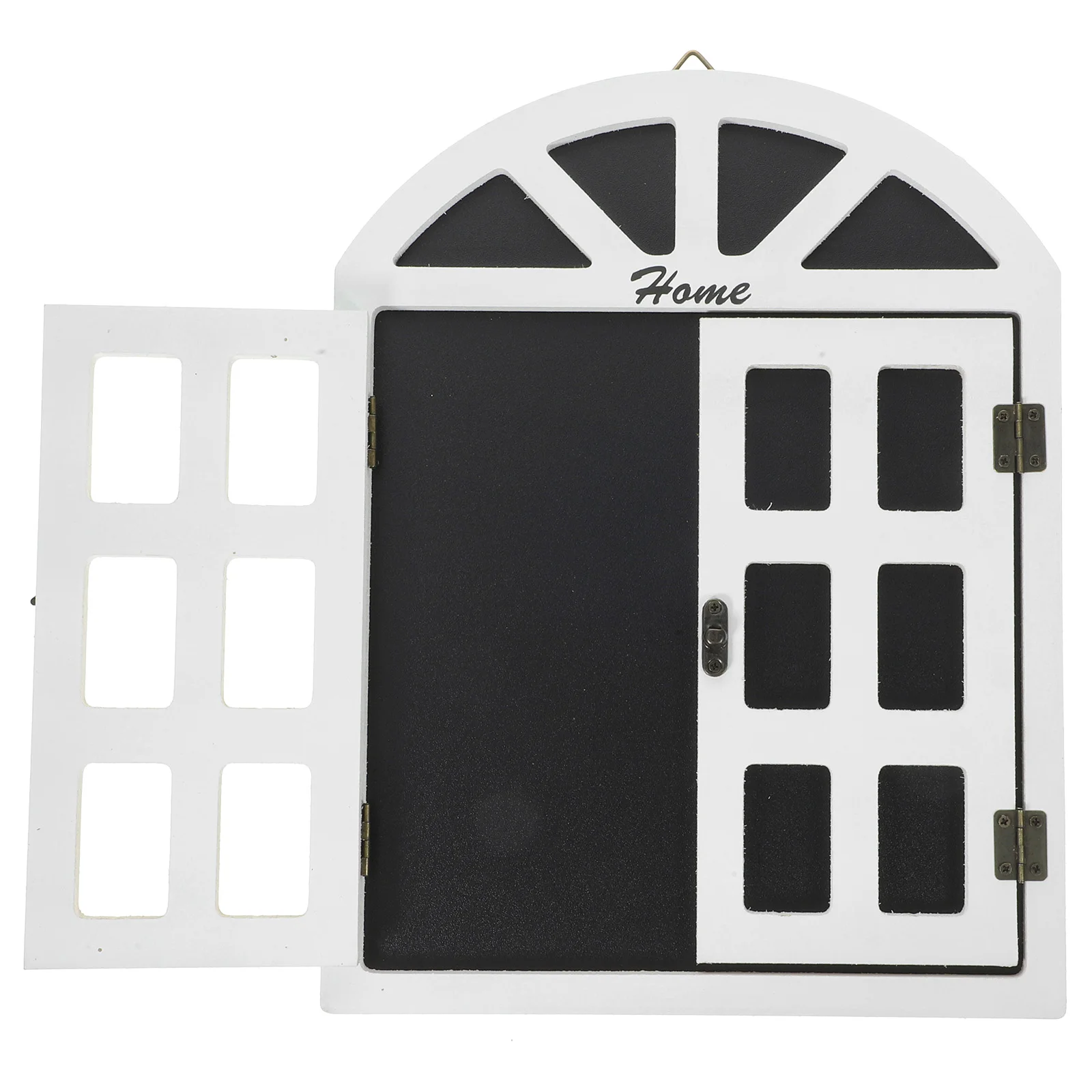 

Hanging Message Board Small Window Molding Message Board for Store Pub Restaurant Window Chalkboard Window Shape Message Board