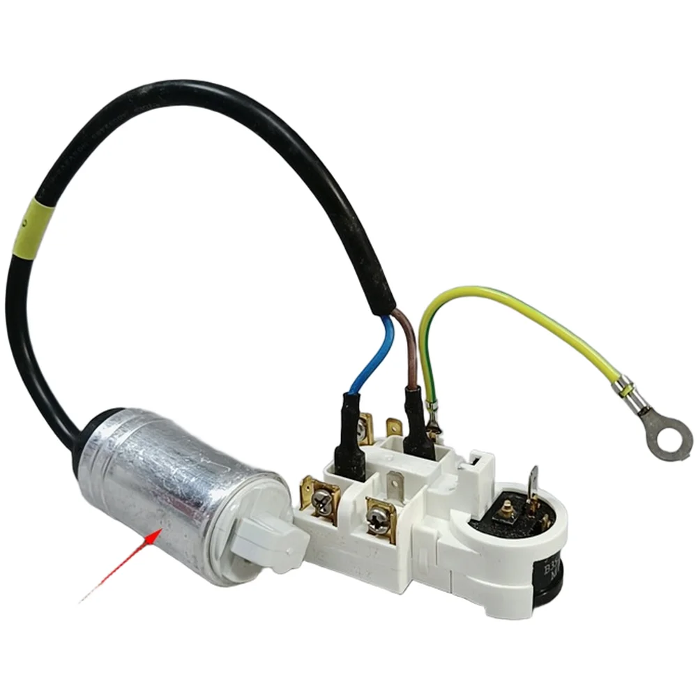 Compressor Starter Protector PTC Relay With 3.5UF Capacitor For Haier Refrigerator Cooling System Repair Part