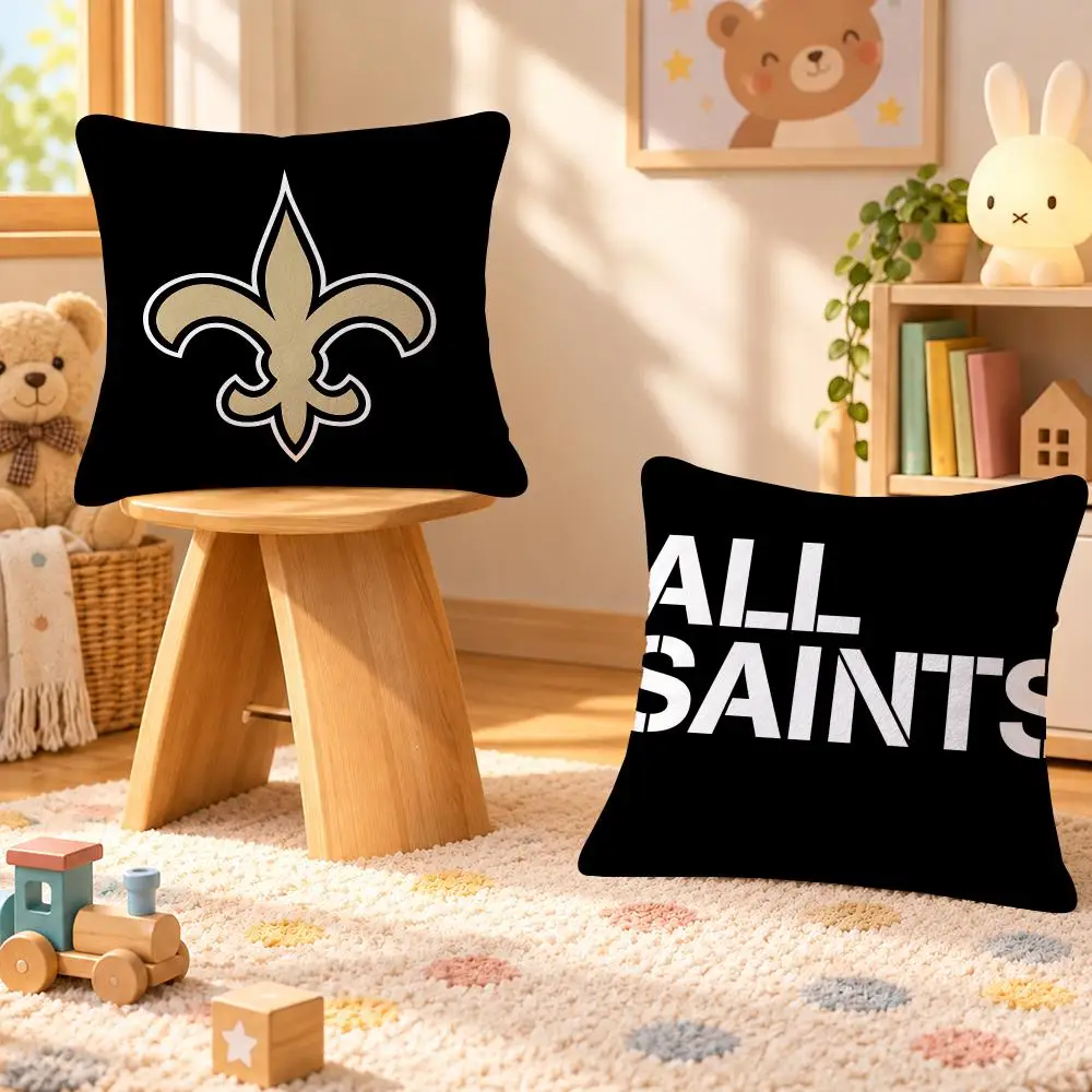 Band All Saints British Pop Group Cushion Cover Personalized Decorative Living Room Home Sofa Bedroom Office Car Decor
