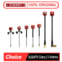 1PCS RUSHFPV Cherry 2 II 5.8G 1.8DBI FPV Antenna LHCP RHCP for FPV Freestyle Analog Digital Drones DIY Parts