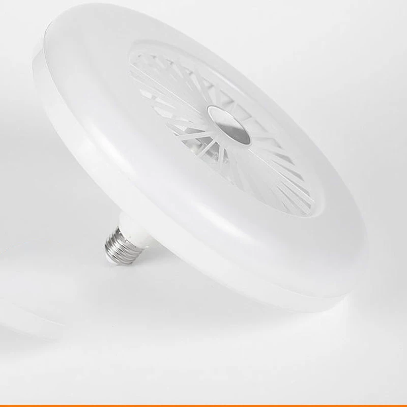 LED Ceiling Lamp Built-in Fan E27 Wireless Connection Ceiling Fan With Clear Living Room Can Hang Line