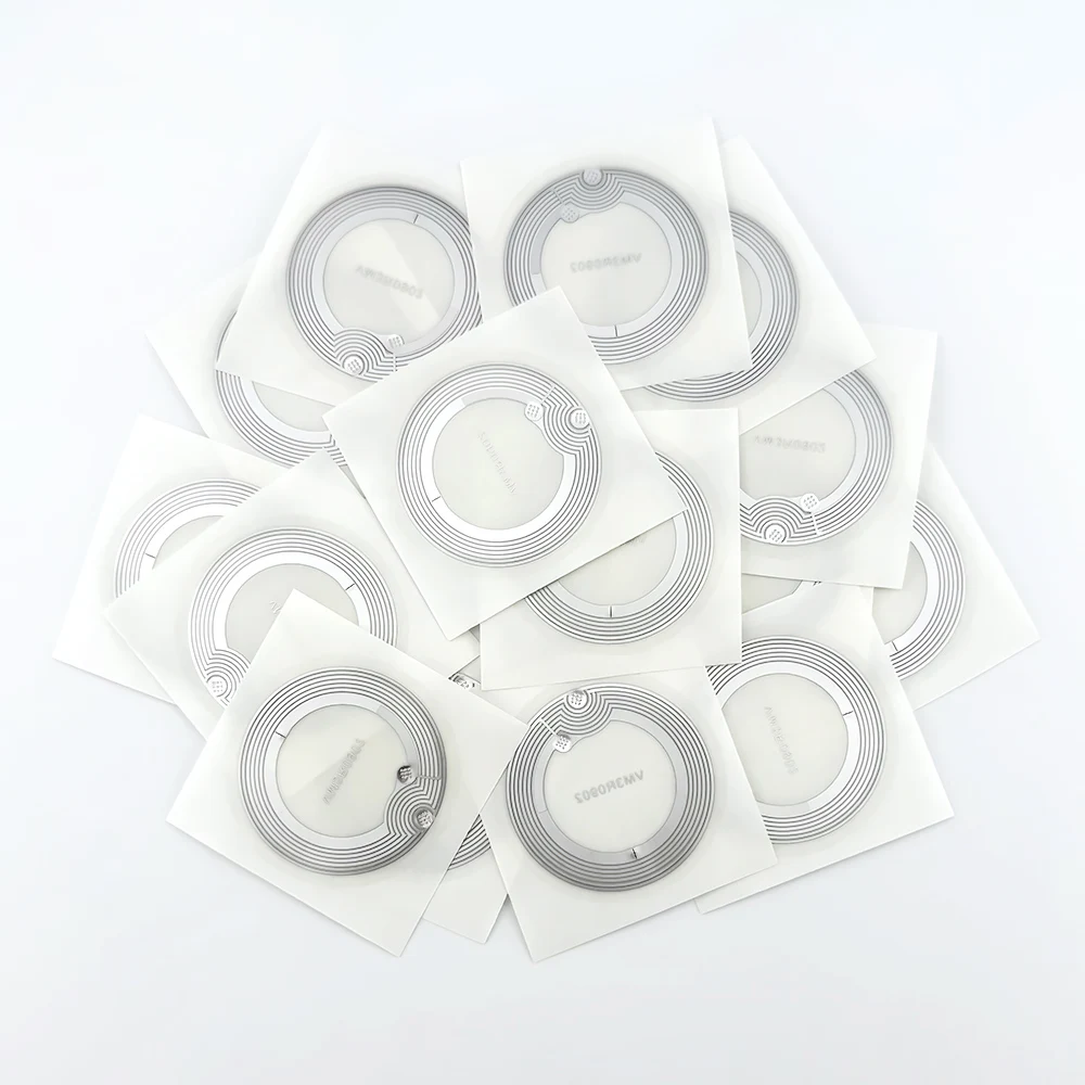 38Mm CUID Tag Gen2 Kunci Pintar Elektronik Yang Dapat Ditulis Ulang Token Klon NFC ISO14443 Stiker Dapat Diganti IC 13.56Mhz Lencana Replika RFID
