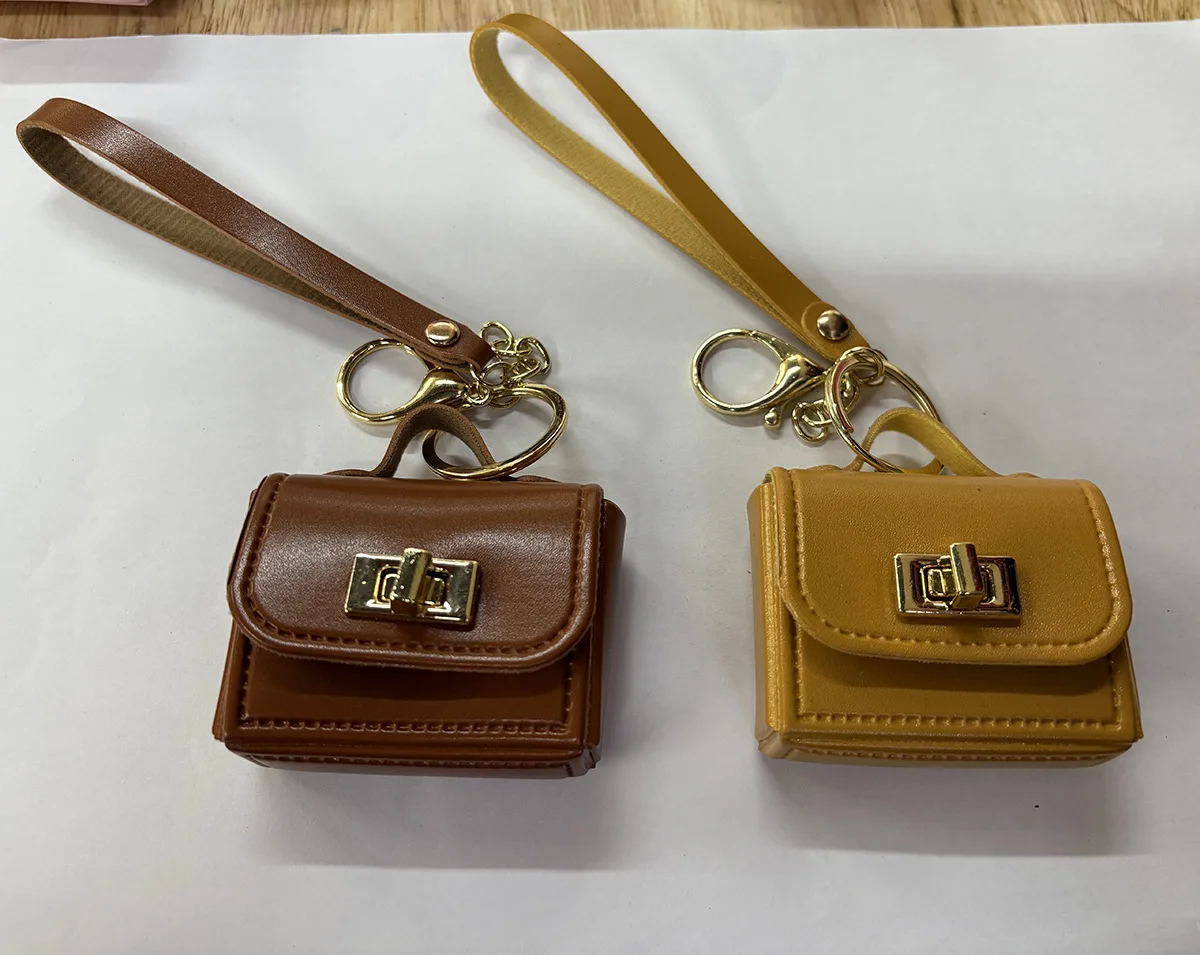 Korea Cute Mini Bags Bag Charms Colorful Pendant Kawaii Keychain for Women Simple Casual Bag Accessories Gift брелок для ключей gallery 4