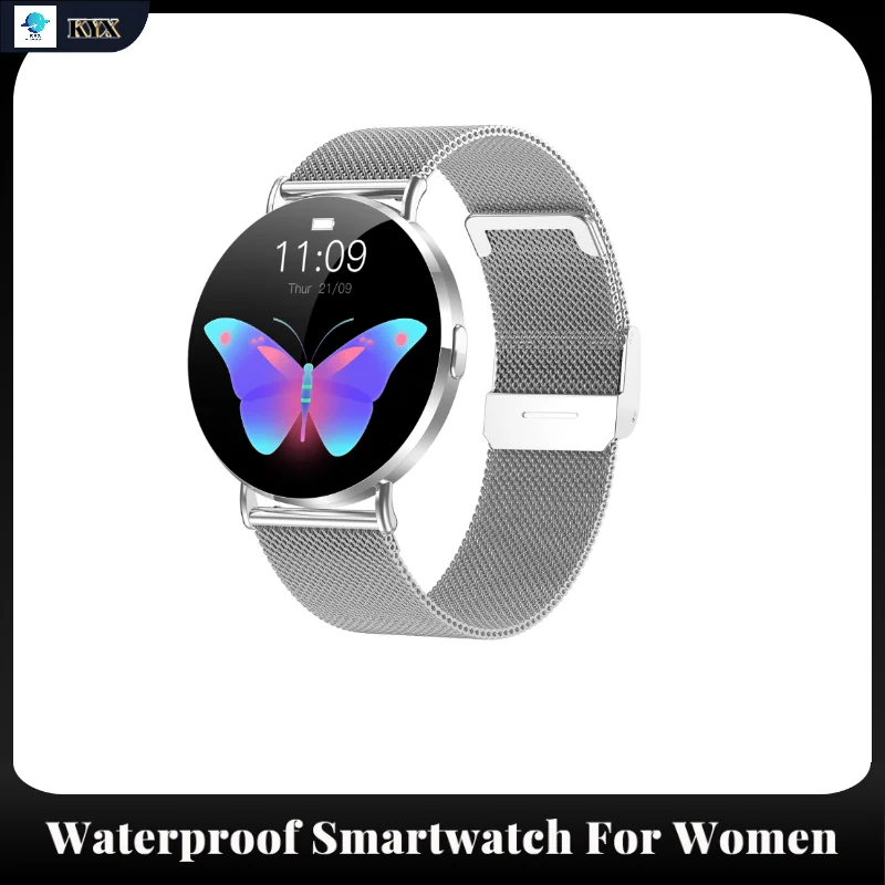 

Waterproof Smartwatch Bluetooth Calling AMOLED Screen Heart Rate & Sleep Monitoring Blood Oxygen Heart Rate Blood Pressure Women