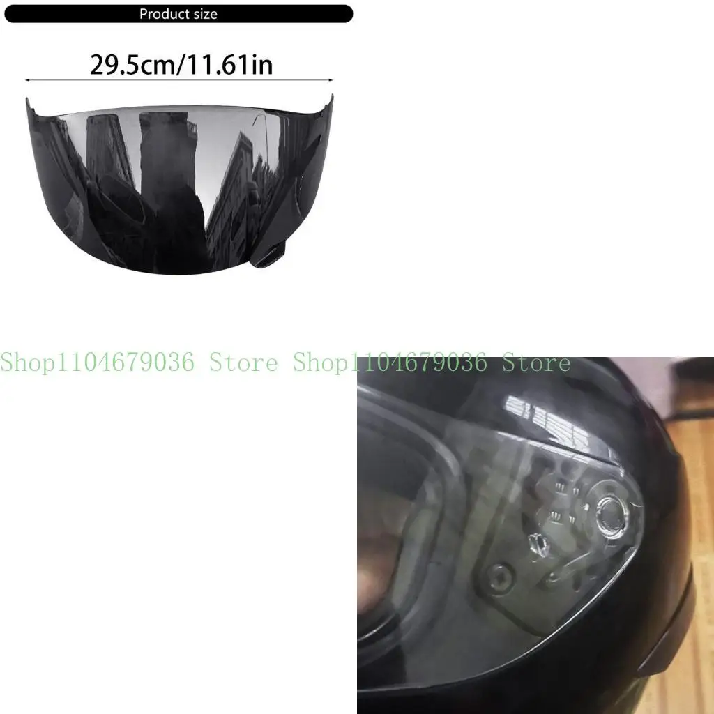 

652F Мотоциклевые шлемы Visors Lins Echield Щит щит быстрое изменение четкое видимость для вала дневное время Используйте