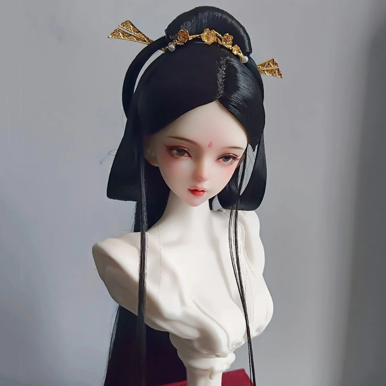 1/6 1/4 1/3 BJD Doll Wigs Ancient Costume Hanfu Vintage Style Long Hair Fairy Wig For YOSD MSD SD13 SSDF Uncle Accessories A1992