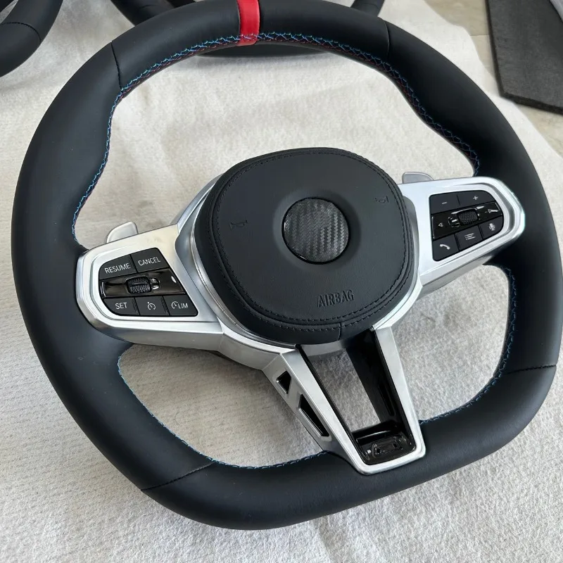 مناسبة لتعديل عجلة القيادة من ألياف الكربون BMW 1234567 سلسلة X1X2X3X4X5X6 سلسلة BMW ثونغ