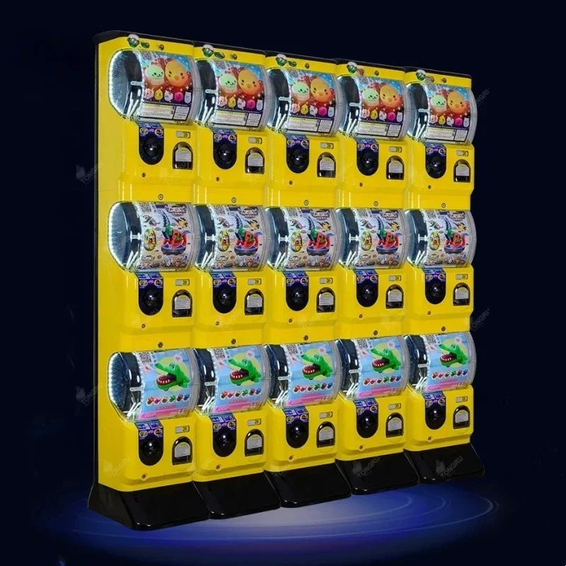 Coin Operated Mini Toys Gacha Machines Customizable Gashapon Toy Vending Machine